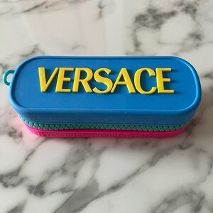 Versace Vibrant Blue and Pink Case